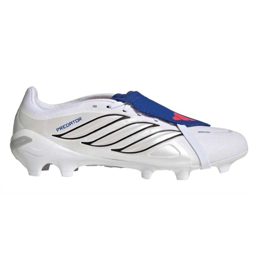 Predator Unisex Adult Predator .3 Folded Tongue Firm Ground Football Boots / Whi